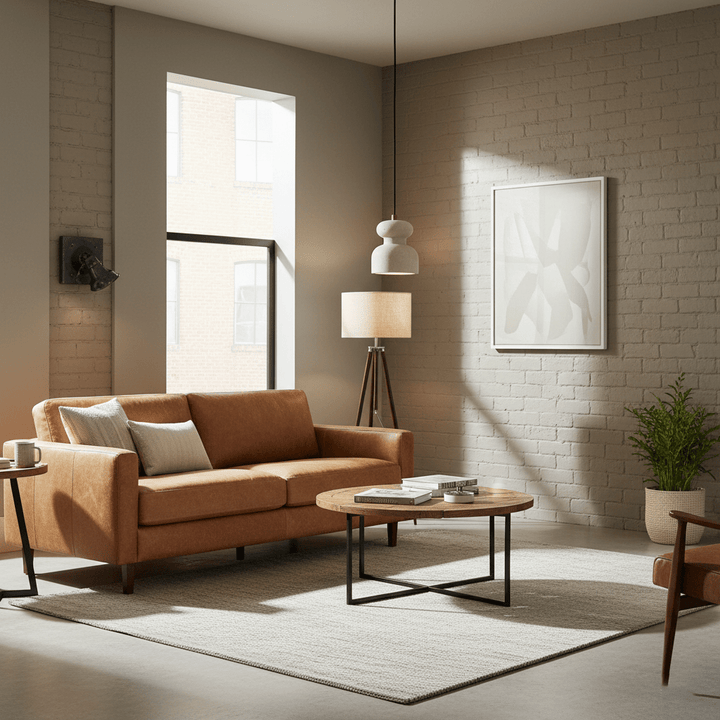 Textured Travertine Gourd Pendant Light - Vakkerlight