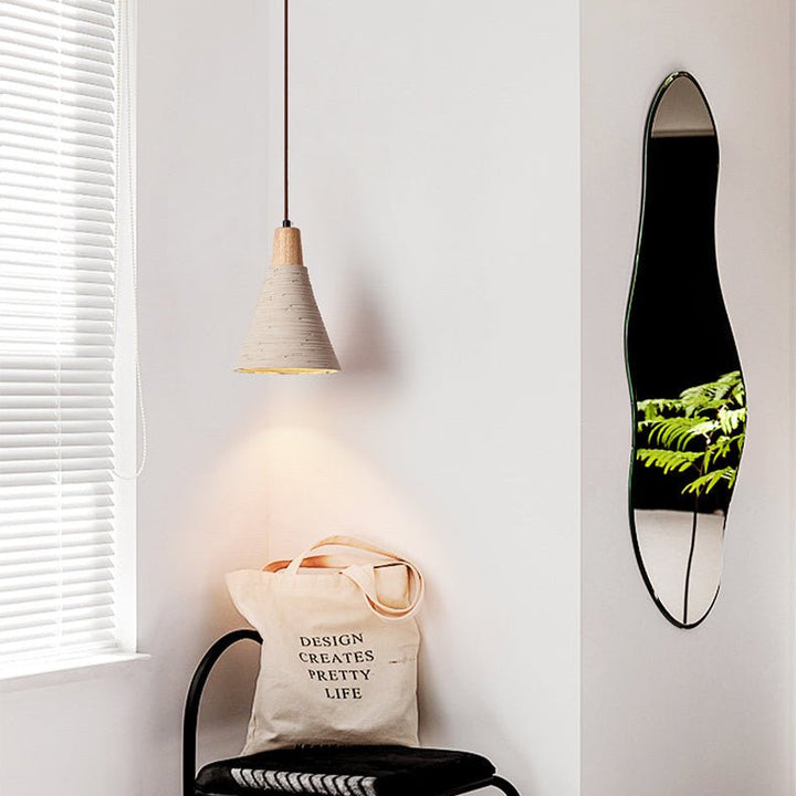 Textured Cone Pendant Light - Vakkerlight