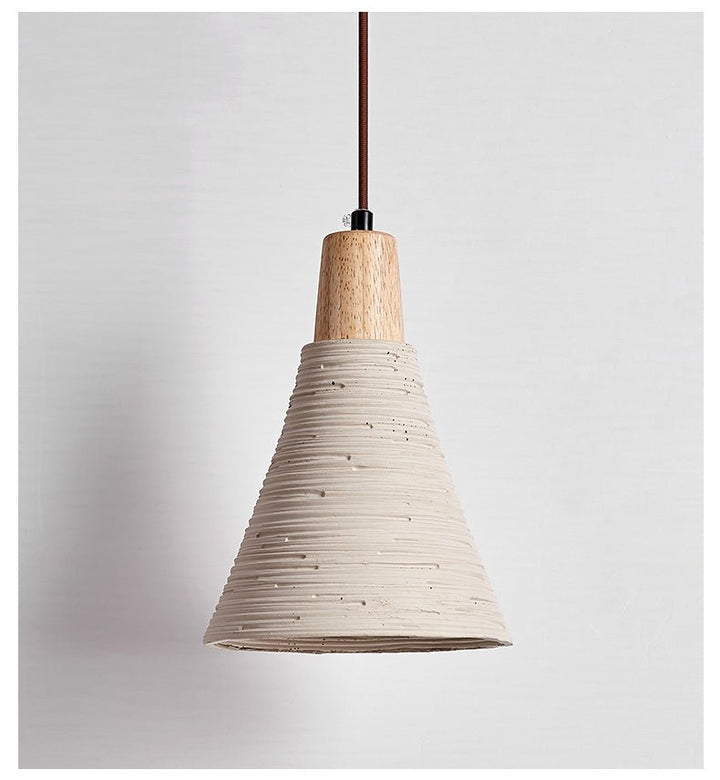Textured Cone Pendant Light - Vakkerlight