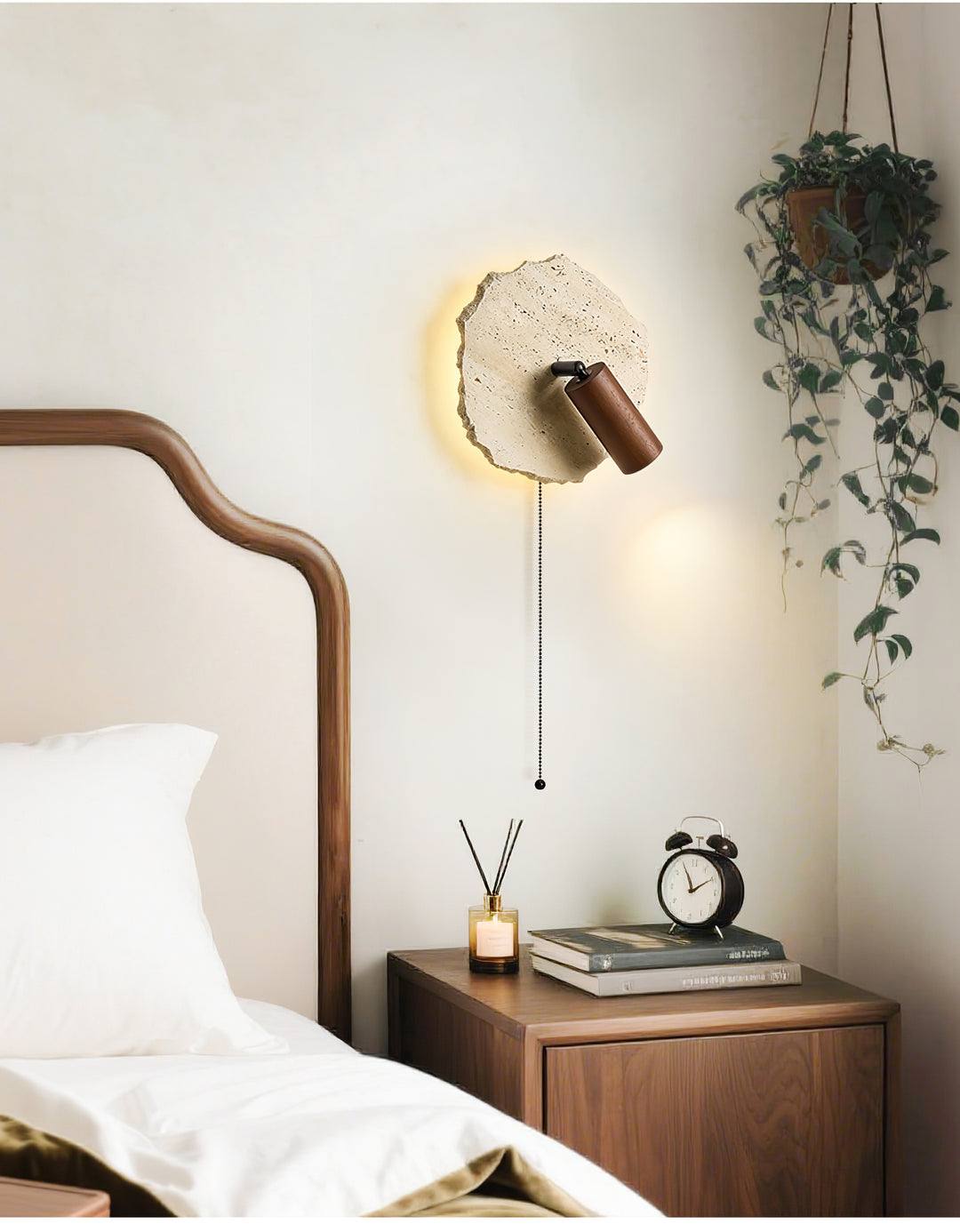 Thalos Travertine Wall Light - Vakkerlight