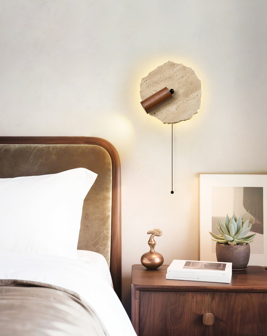 Thalos Travertine Wall Light - Vakkerlight