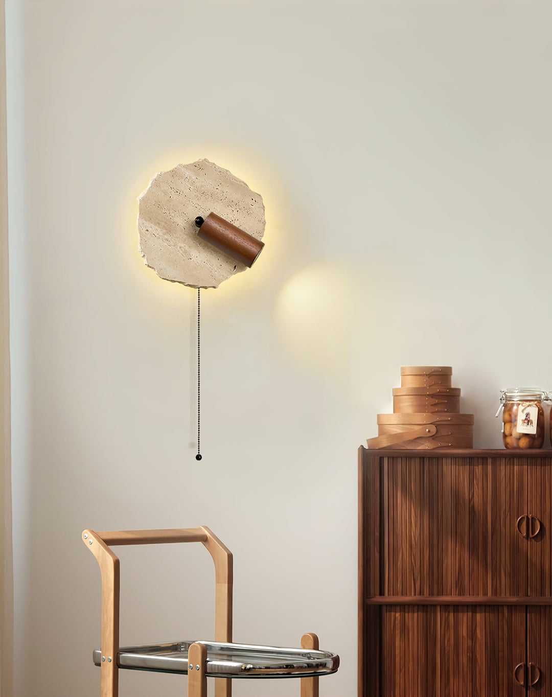 Thalos Travertine Wall Light - Vakkerlight