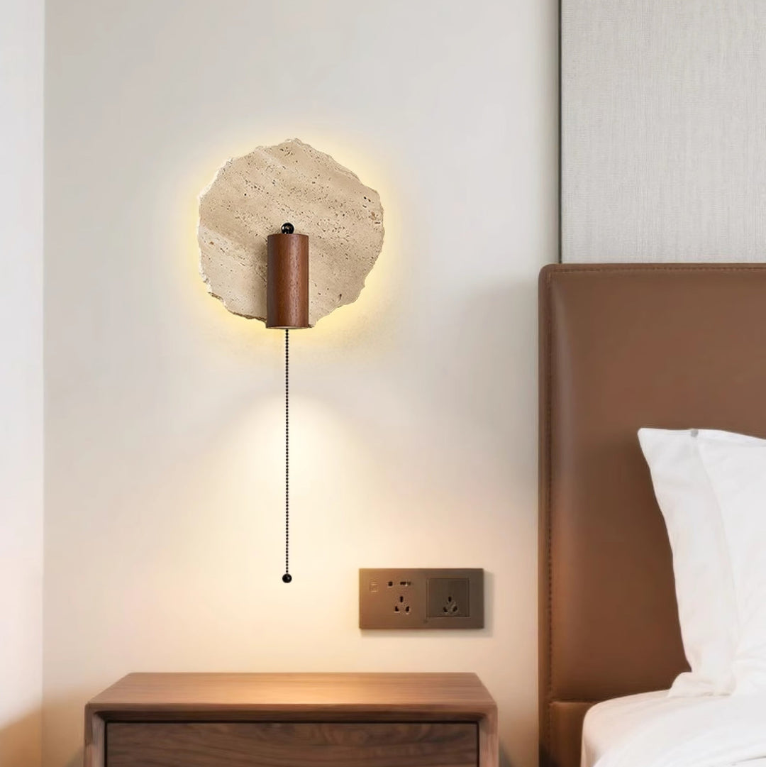 Thalos Travertine Wall Light - Vakkerlight