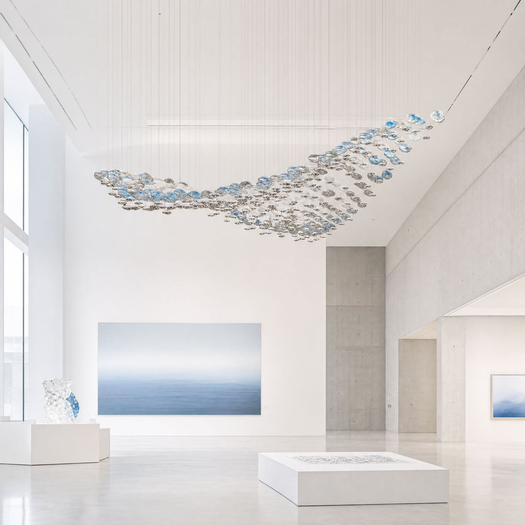 The Flying Surge LED Chandelier | Custom Size &amp; Made-to-Order Lighting for Luxury Homes &amp; Commercial Spaces
