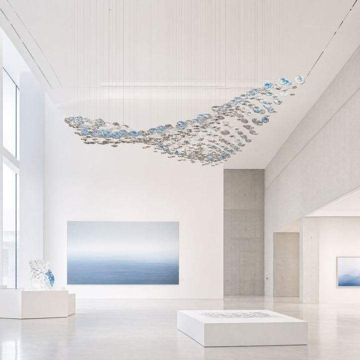 The Flying Surge LED Chandelier | Custom Size &amp; Made-to-Order Lighting for Luxury Homes &amp; Commercial Spaces
