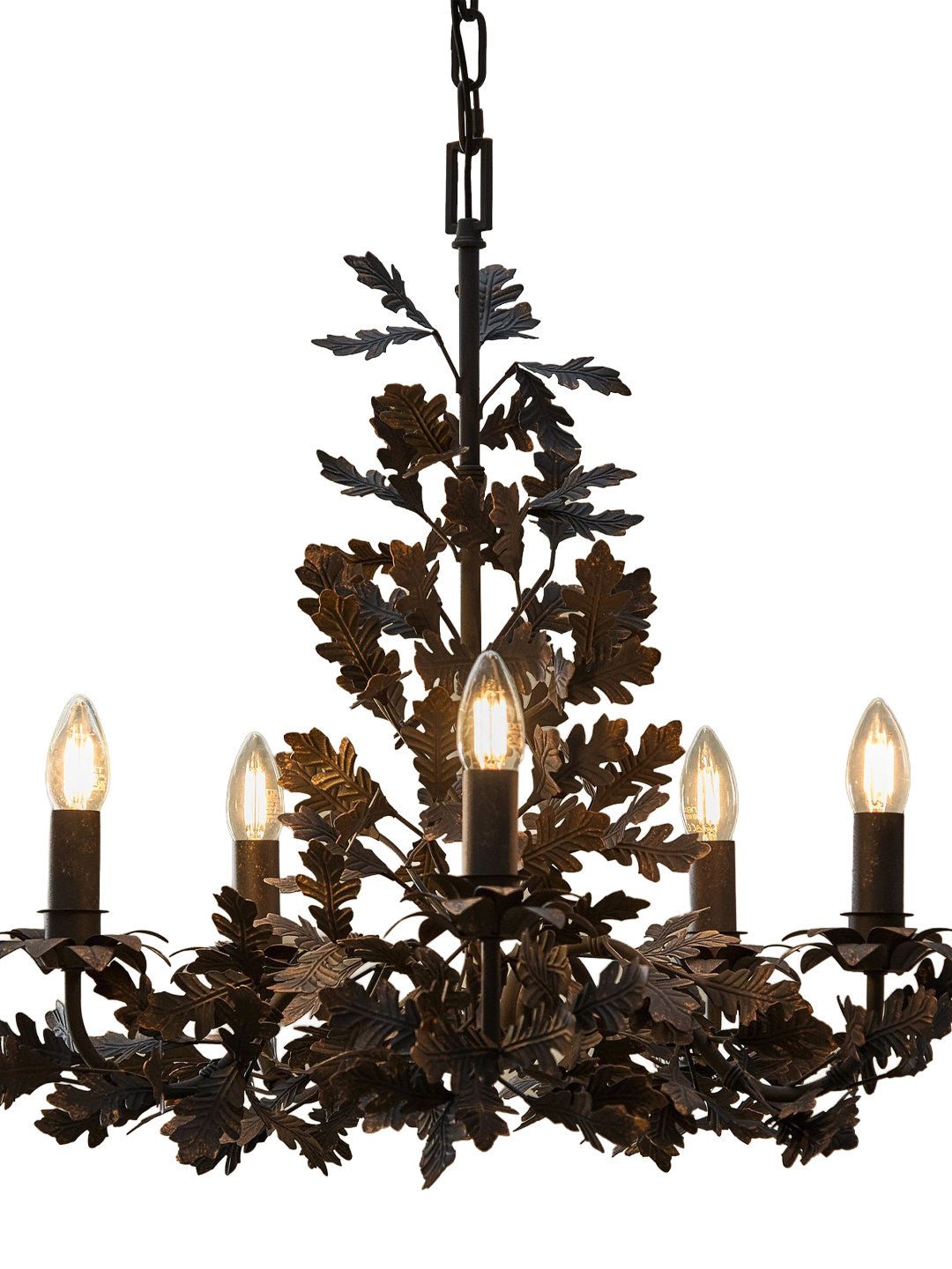 Thicket Oak Leaf Chandelier - Vakkerlight