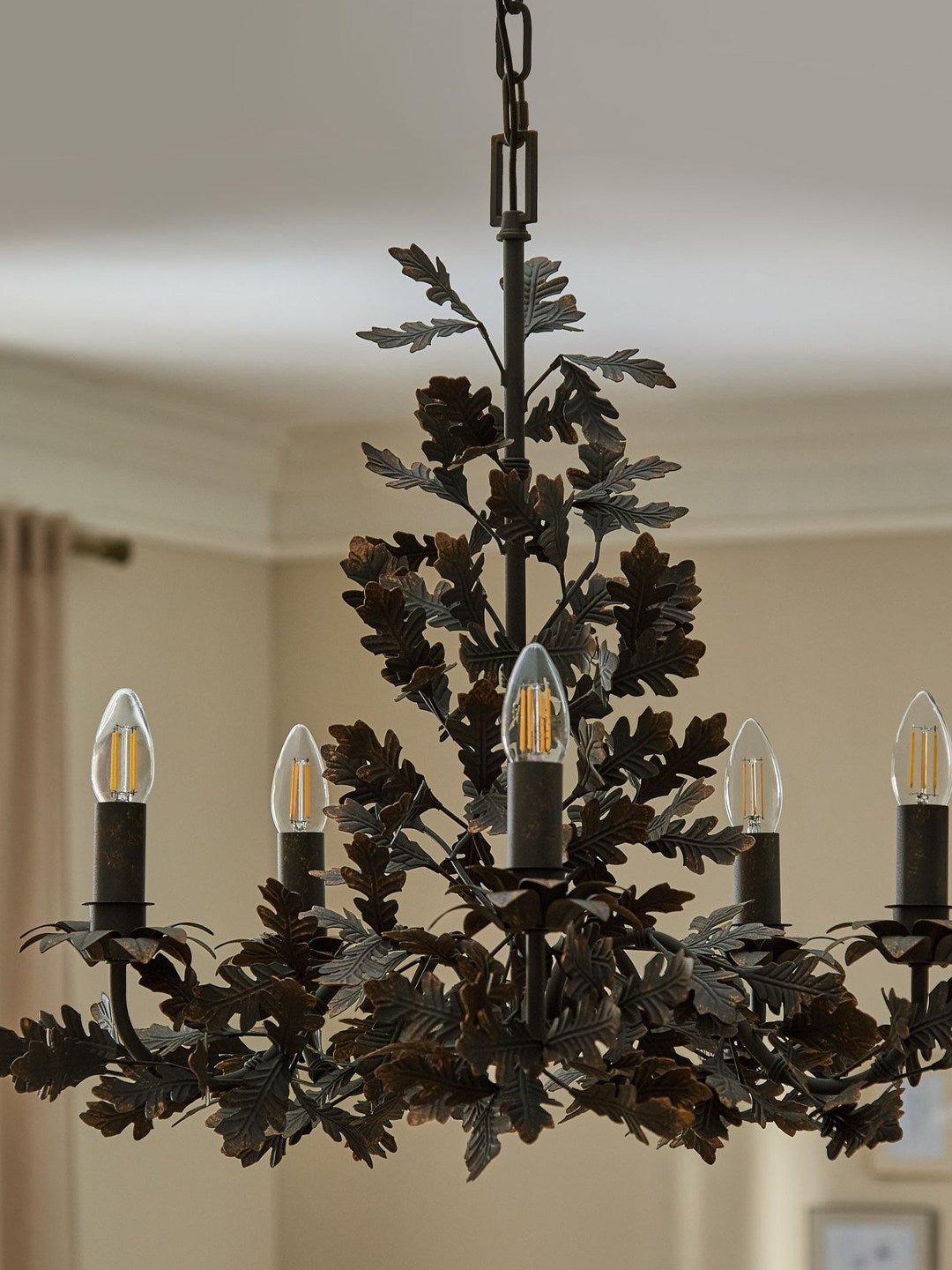 Thicket Oak Leaf Chandelier - Vakkerlight