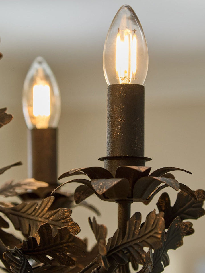 Thicket Oak Leaf Chandelier - Vakkerlight