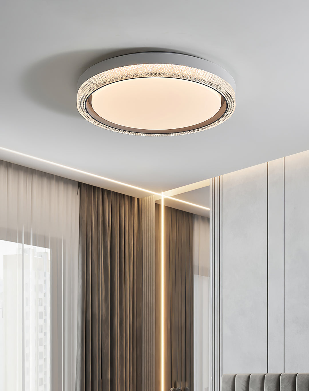 Thin Round Ceiling Lamp - Vakkerlight