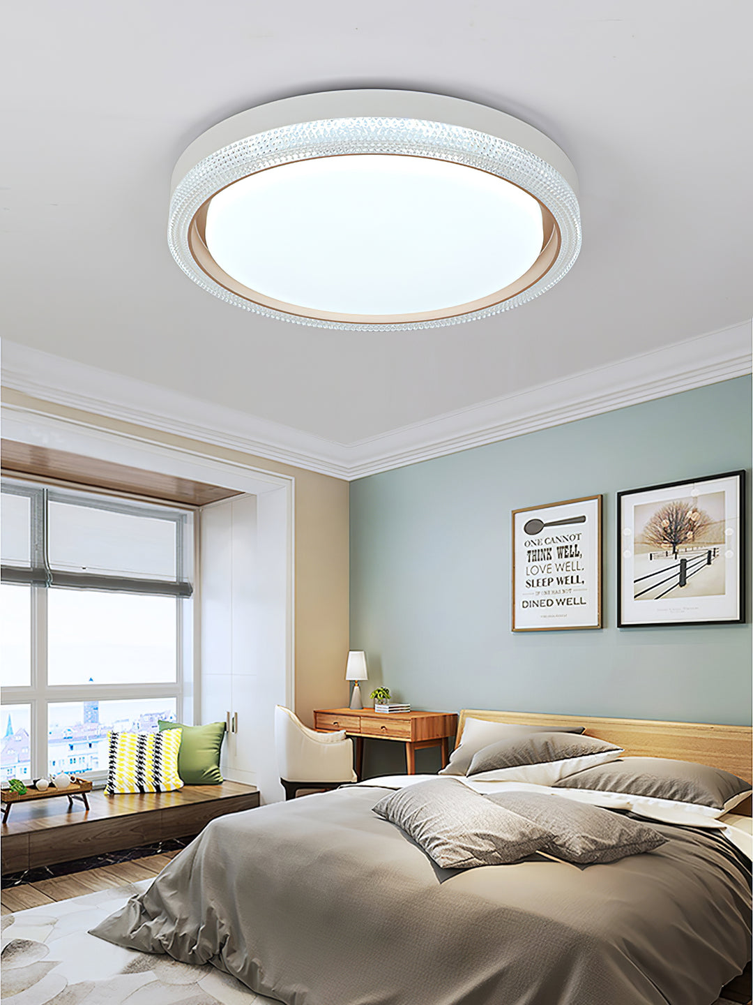 Thin Round Ceiling Lamp - Vakkerlight