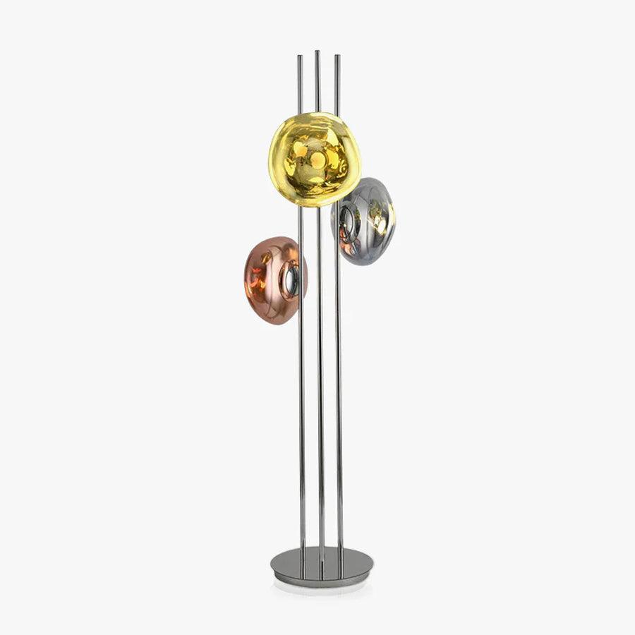 Three Lava Glass Floor Lamp - Vakkerlight