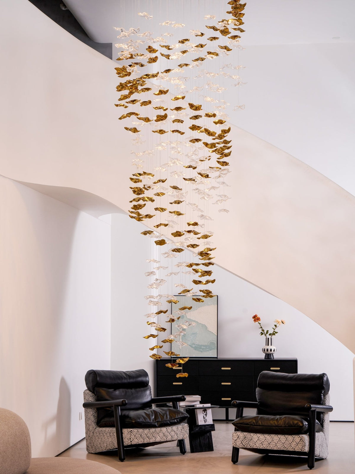 DIY Sand Sea Chandelier