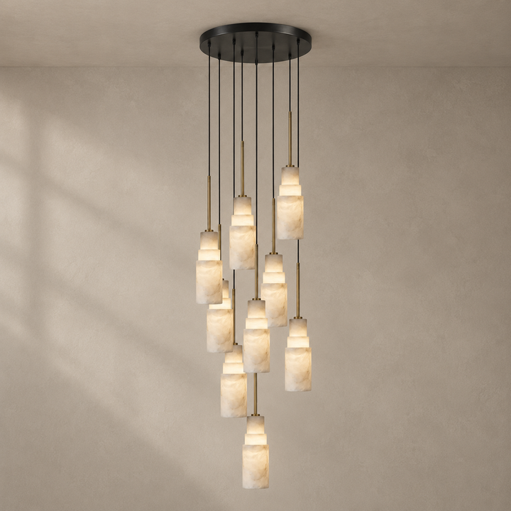 Lustre en Grappe Étagé d&