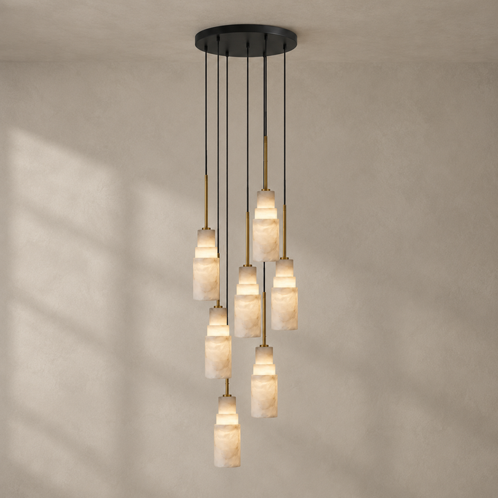 Lustre en Grappe Étagé d&