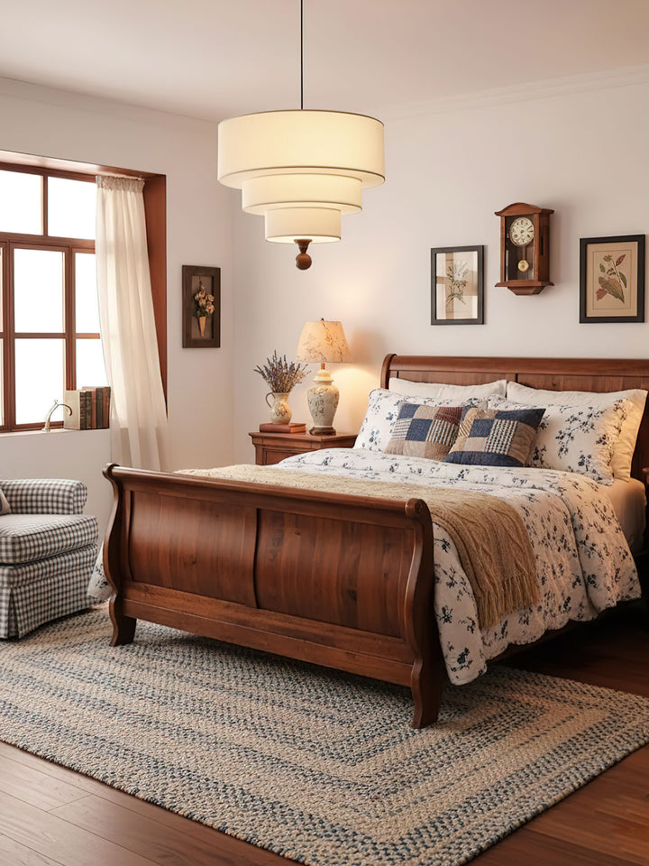 Tiered Fabric Pendant Light - Vakkerlight