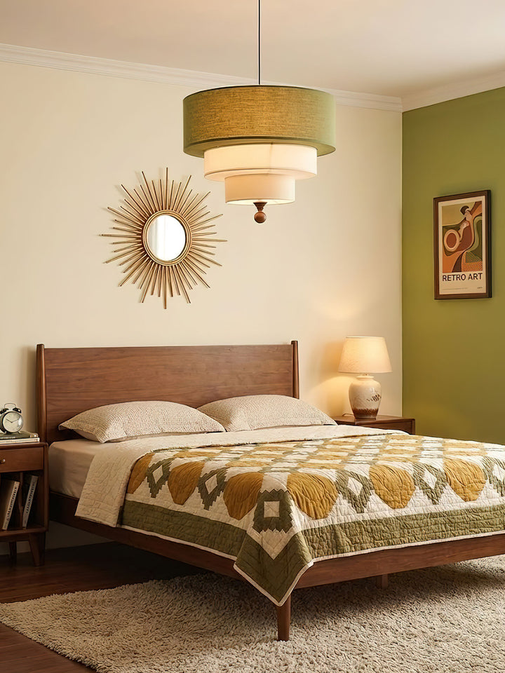 Tiered Fabric Pendant Light - Vakkerlight