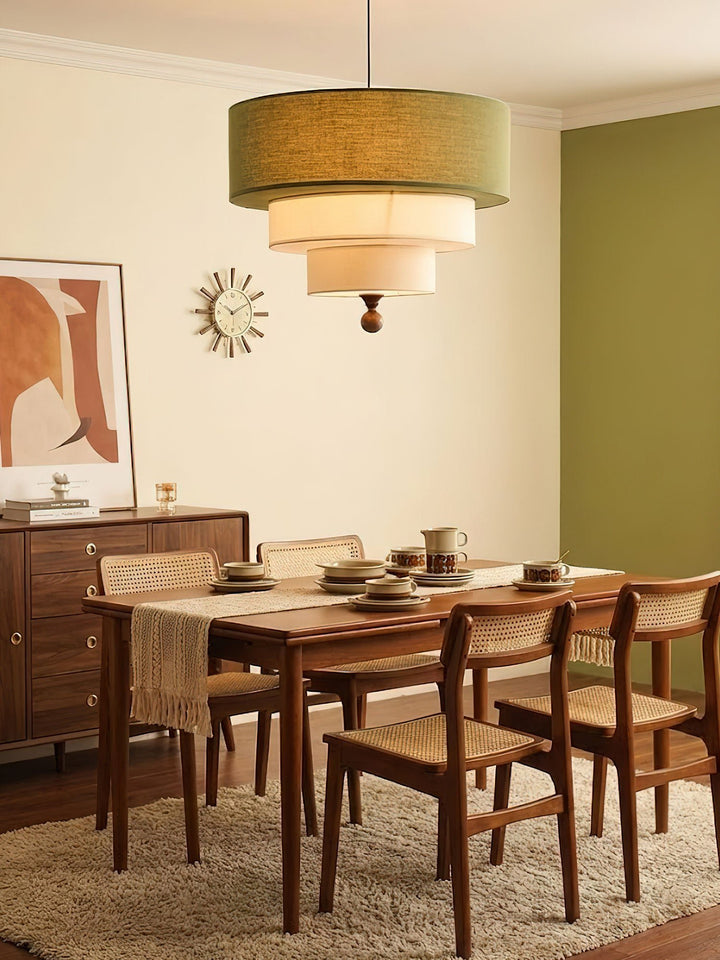 Tiered Fabric Pendant Light - Vakkerlight