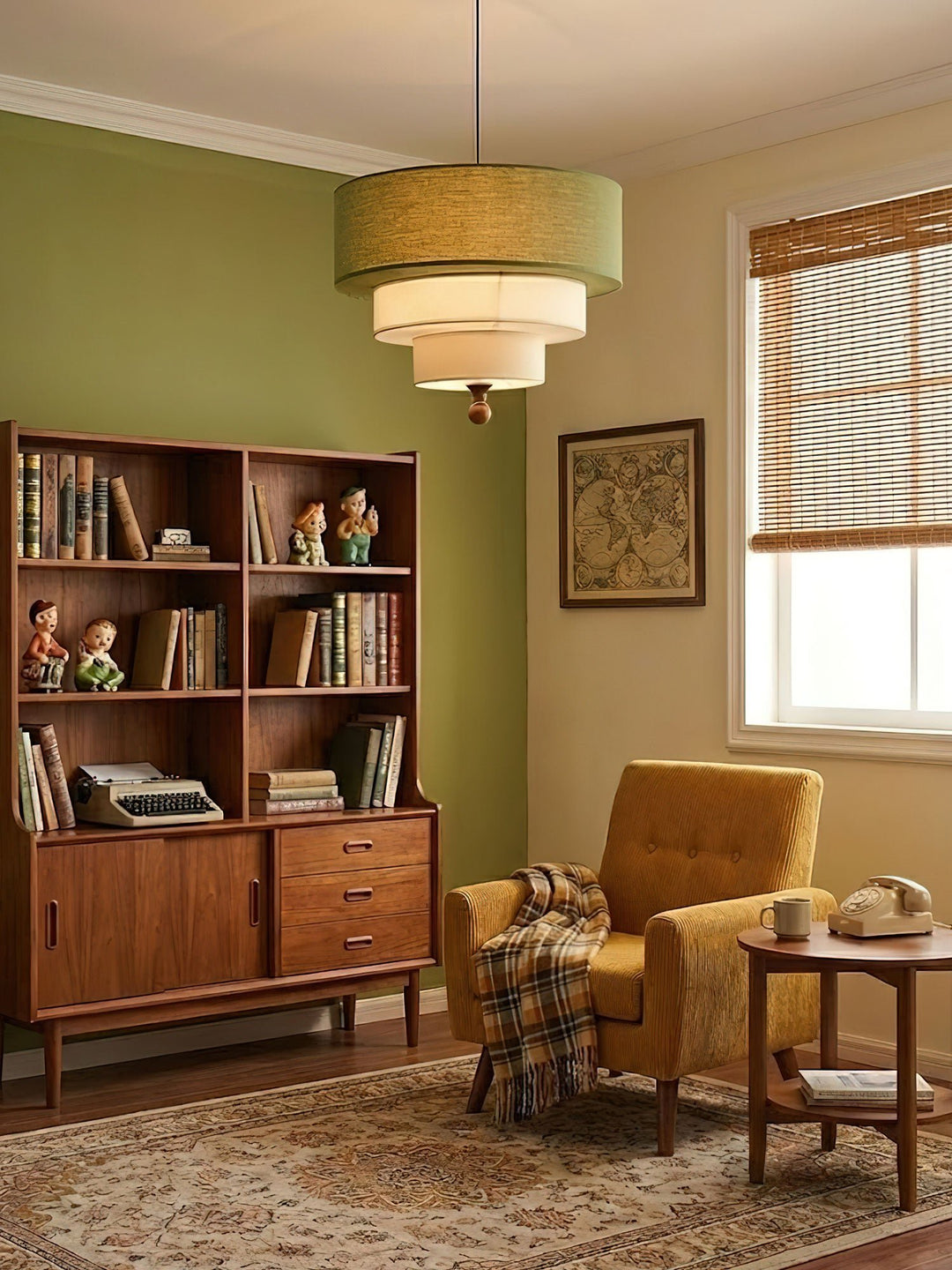 Tiered Fabric Pendant Light - Vakkerlight