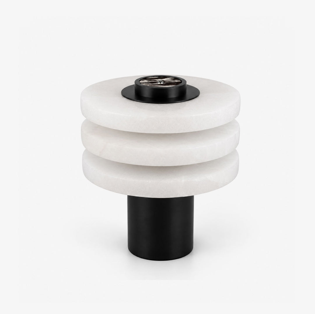 Tiered Obelisk Alabaster Table Lamp - Vakkerlight