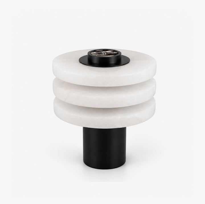 Tiered Obelisk Alabaster Table Lamp - Vakkerlight