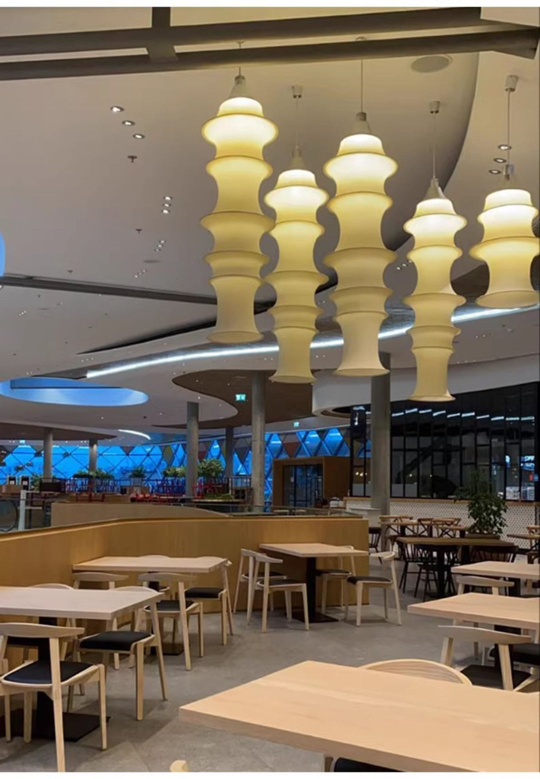 Tiered Column Pendant Light - Vakkerlight