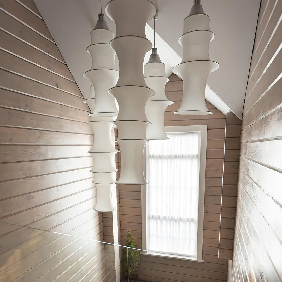Tiered Column Pendant Light - Vakkerlight