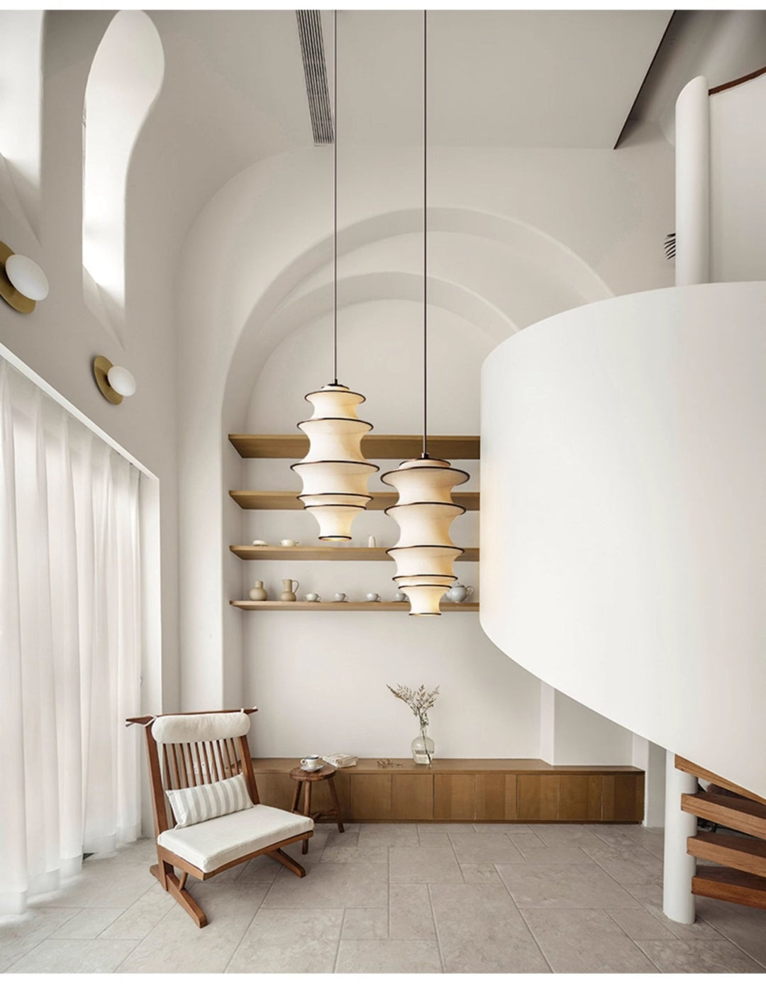 Tiered Wave Pendant Light - Vakkerlight