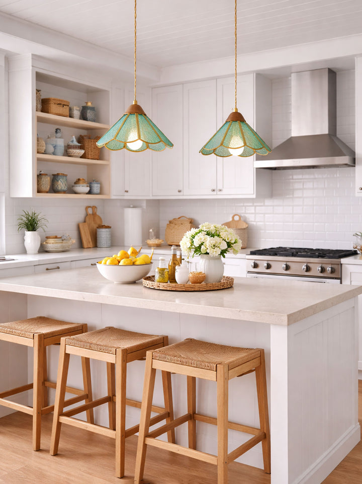 Tiffany Stained Glass Pendant Lamp - Vakkerlight