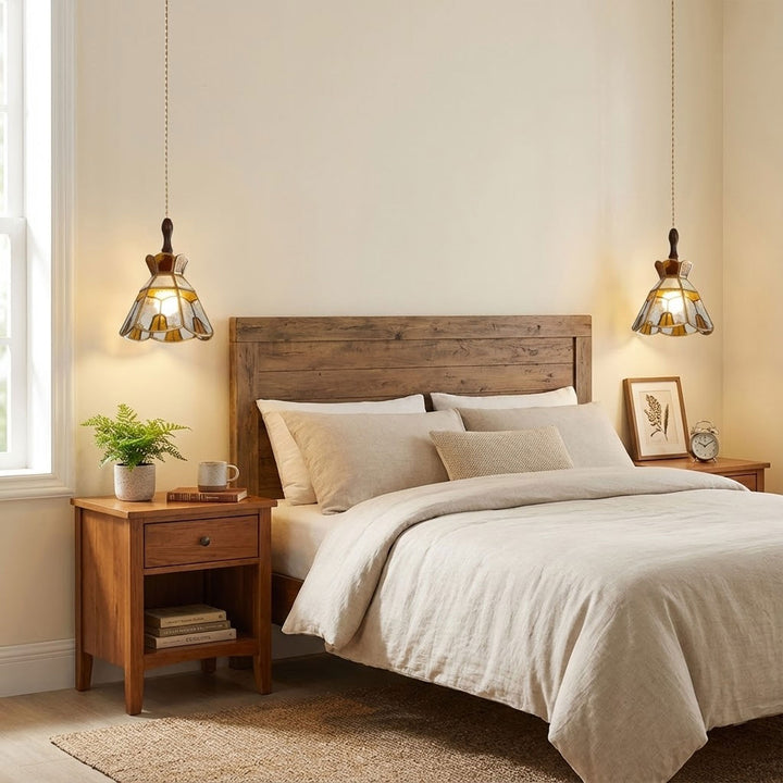 Tiffany Stained Glass Pendant Lamp - Vakkerlight