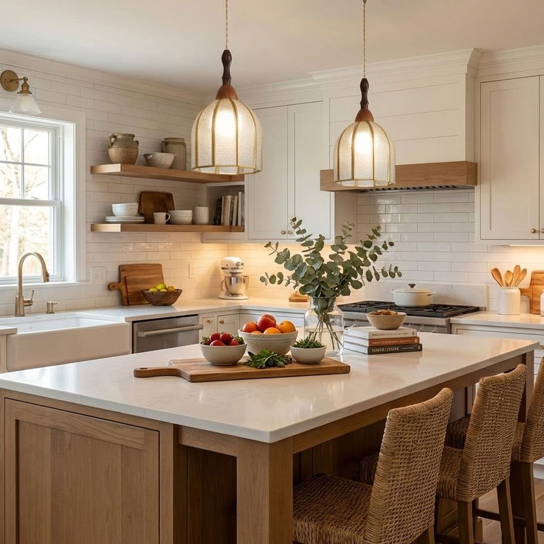 Tiffany Stained Glass Pendant Lamp - Vakkerlight