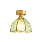 Tiffany Blumen-Deckenlampe