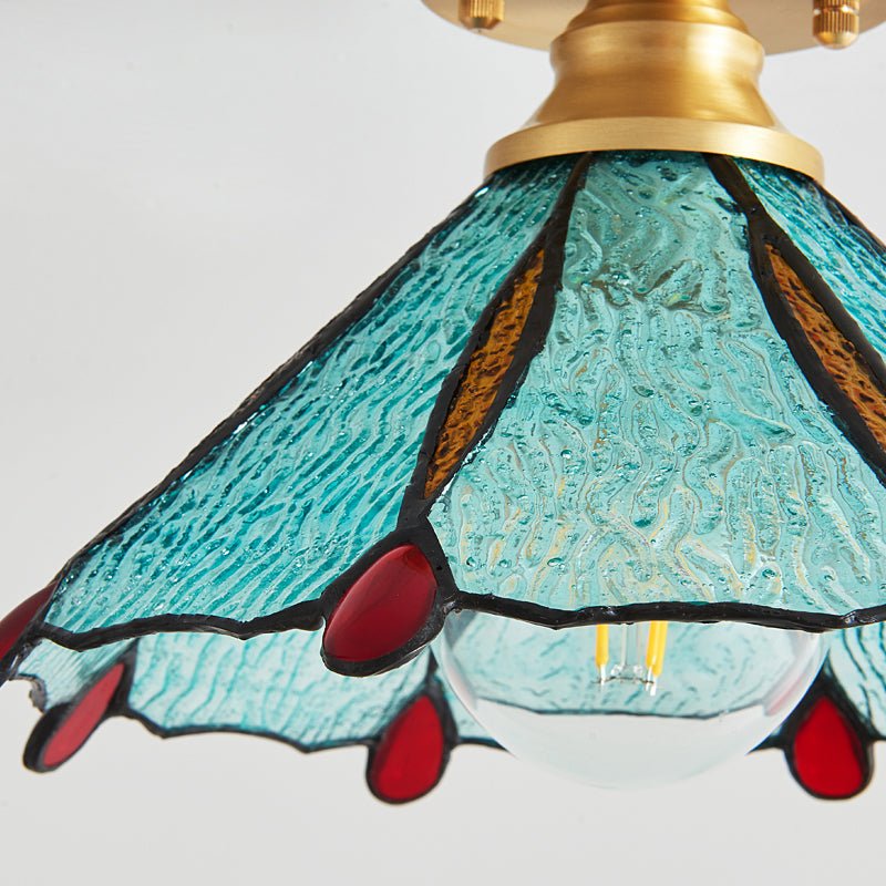 Tiffany Floral Ceiling Lamp - Vakkerlight