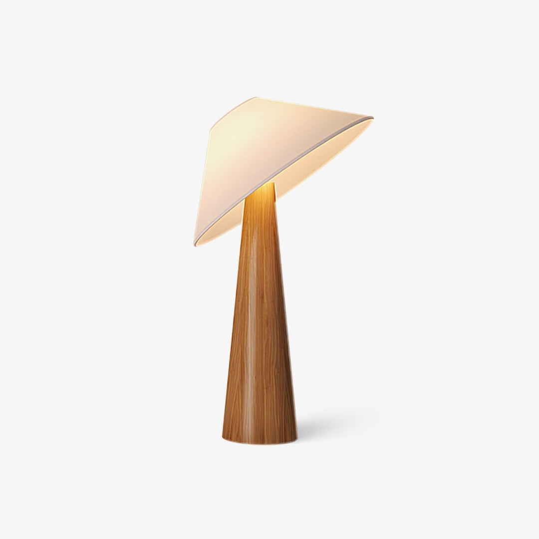 Tilt Hat Wooden Table Lamp - Vakkerlight