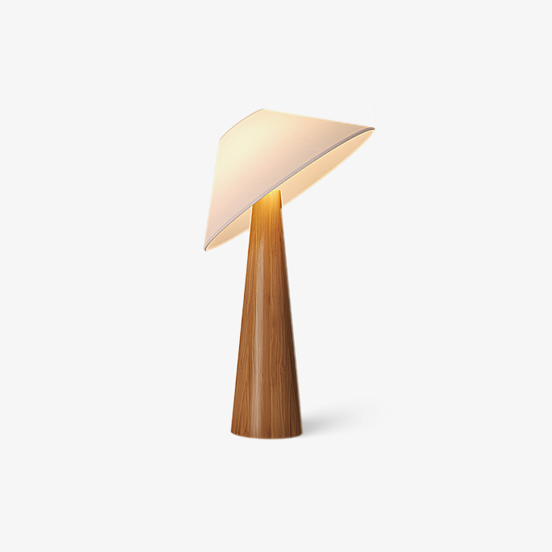 Tilt Hat Wooden Table Lamp - Vakkerlight