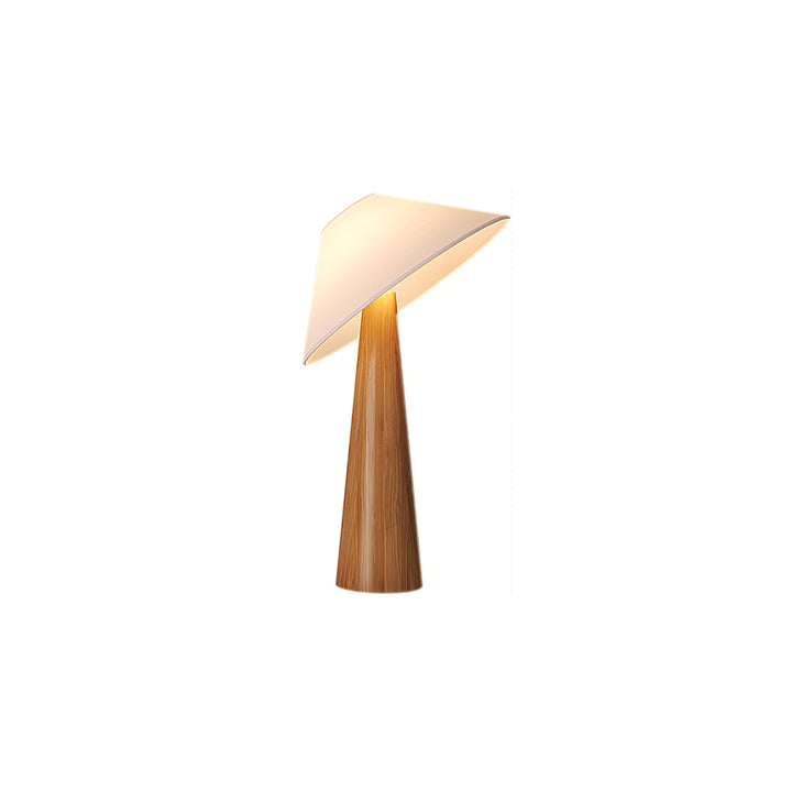 Tilt Hat Wooden Table Lamp - Vakkerlight