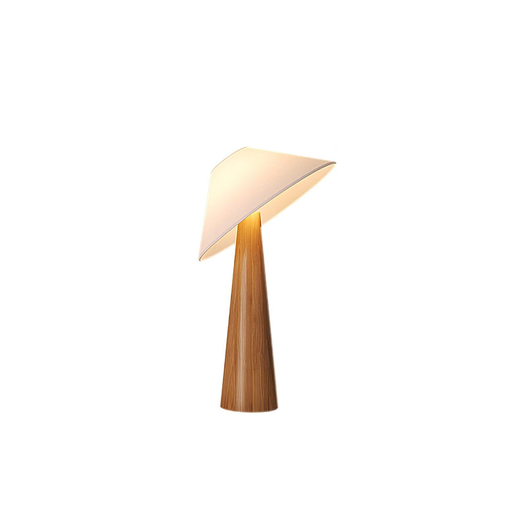 Tilt Hat Wooden Table Lamp - Vakkerlight