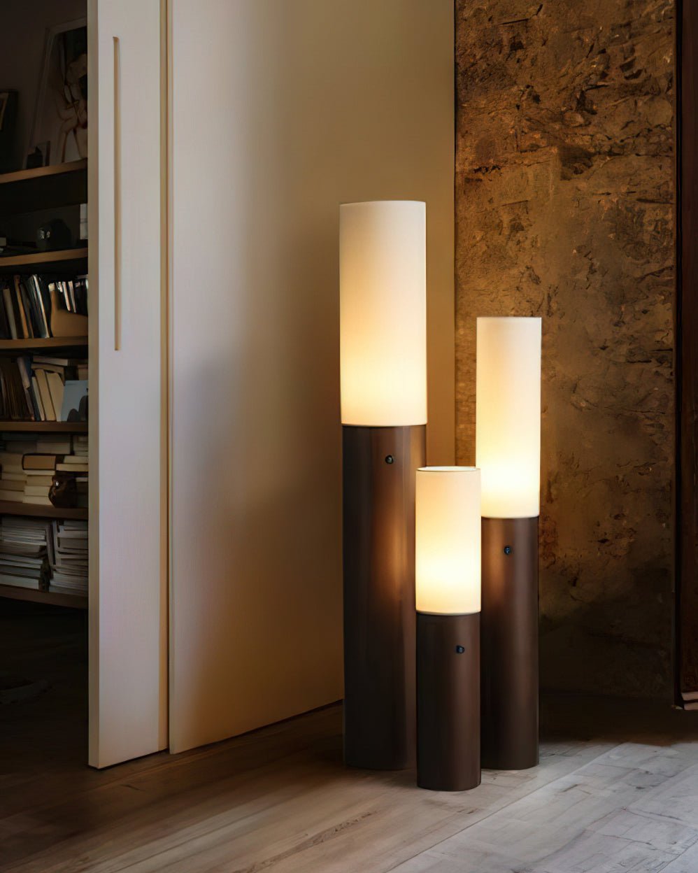 Timber Column Floor Lamp - Vakkerlight