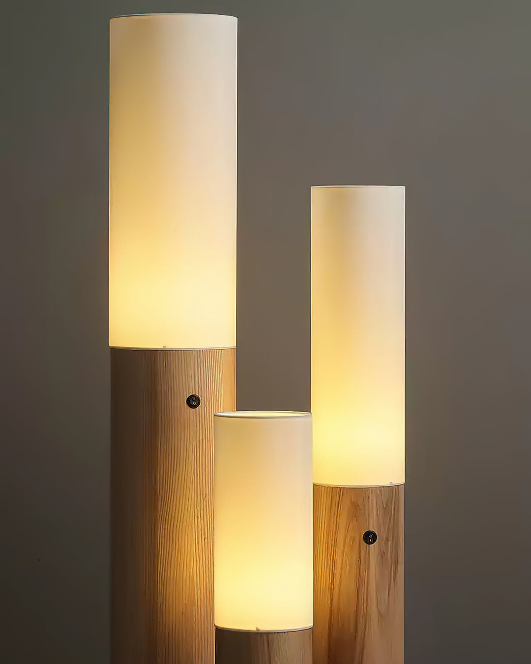 Timber Column Floor Lamp - Vakkerlight