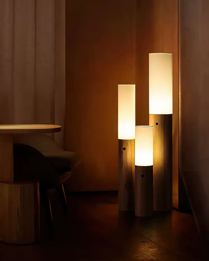 Timber Column Floor Lamp - Vakkerlight