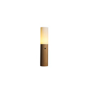 Timber Column Floor Lamp