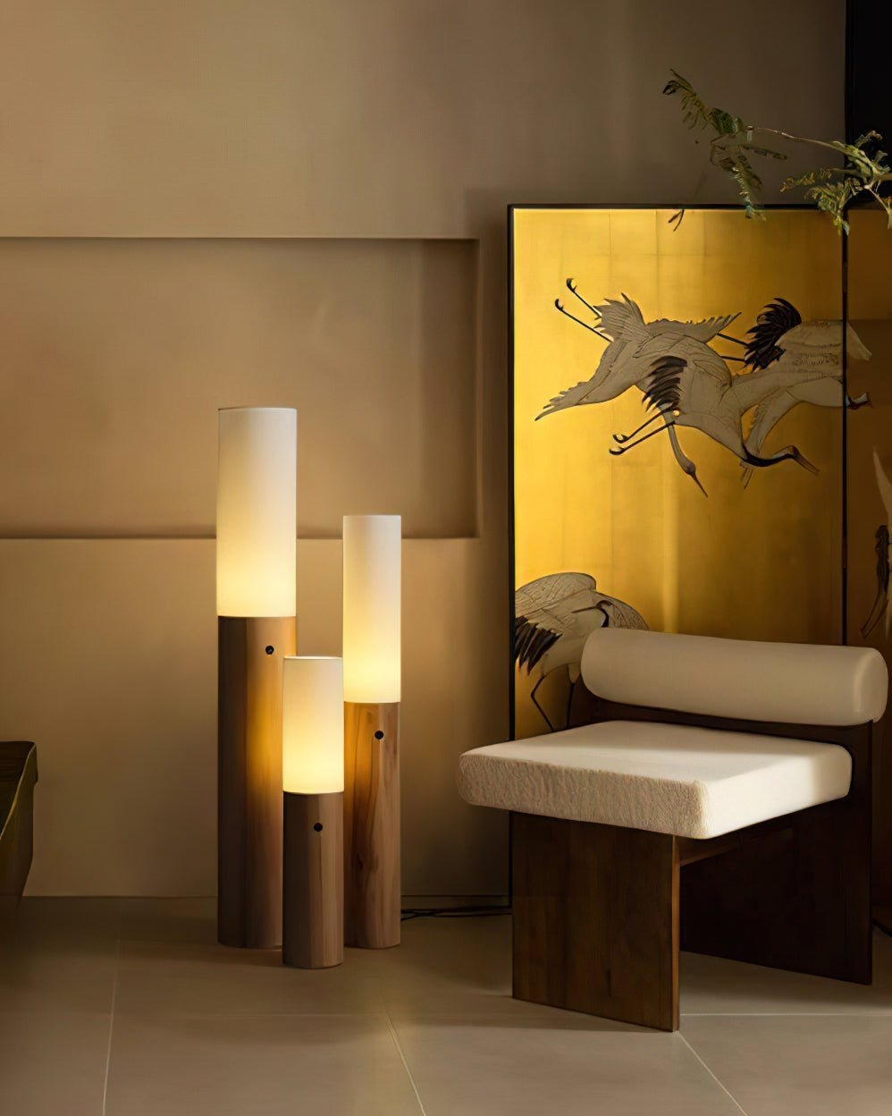 Timber Column Floor Lamp - Vakkerlight