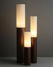 Timber Column Floor Lamp