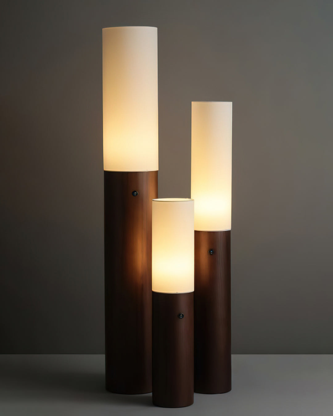 Timber Column Floor Lamp - Vakkerlight