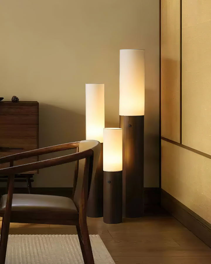 Timber Column Floor Lamp - Vakkerlight