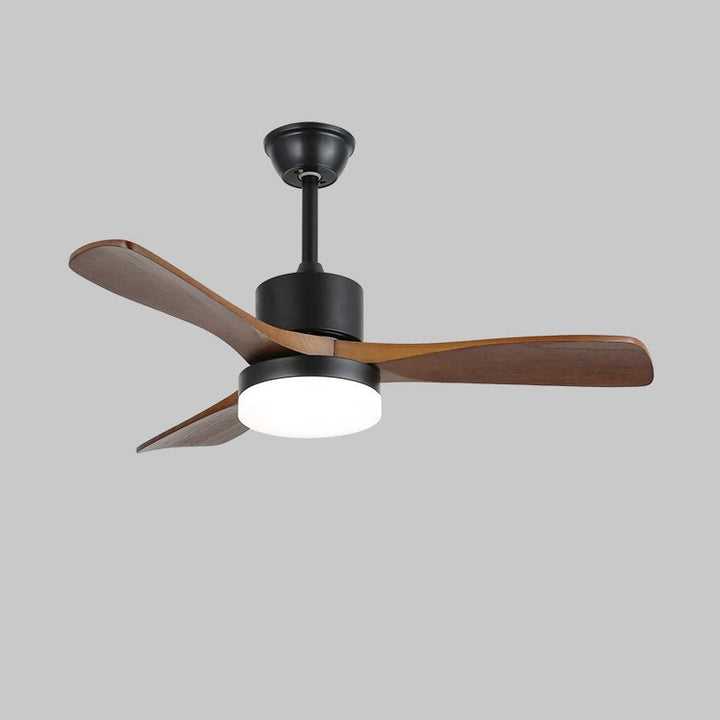 Morty Adams Wooden 48"/52" Ceiling Fan Light - Vakkerlight