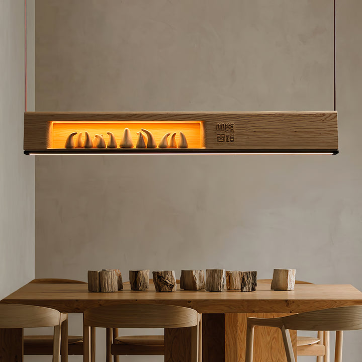Timber Horizon Pendant Light - Vakkerlight