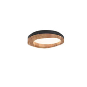 Plafonnier rond en bois Timber