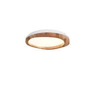 Plafonnier rond en bois Timber