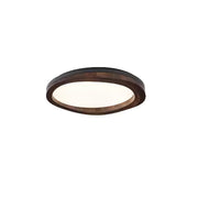 Plafonnier rond en bois Timber