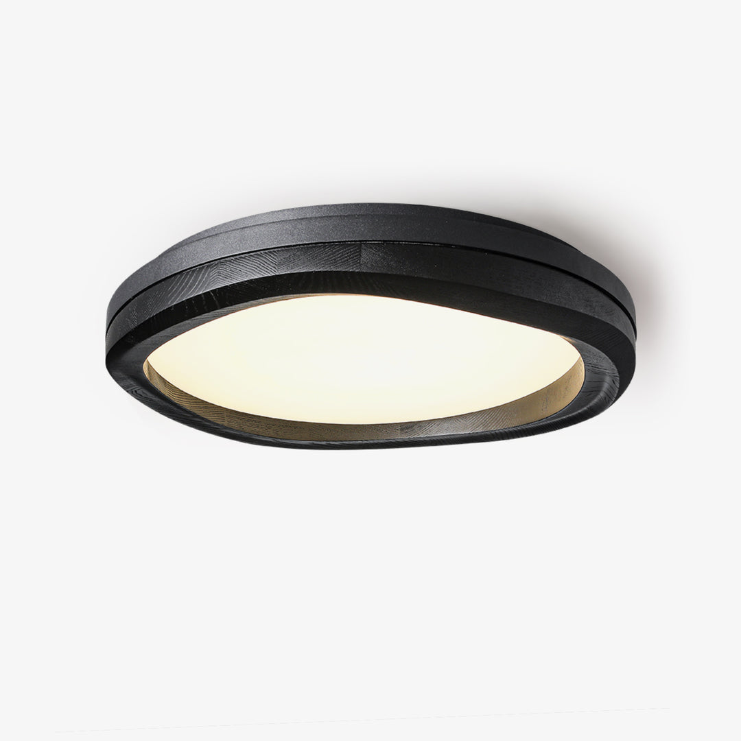 Timber Round Wood Ceiling Lamp - Vakkerlight